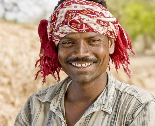 Bauer in Indien
